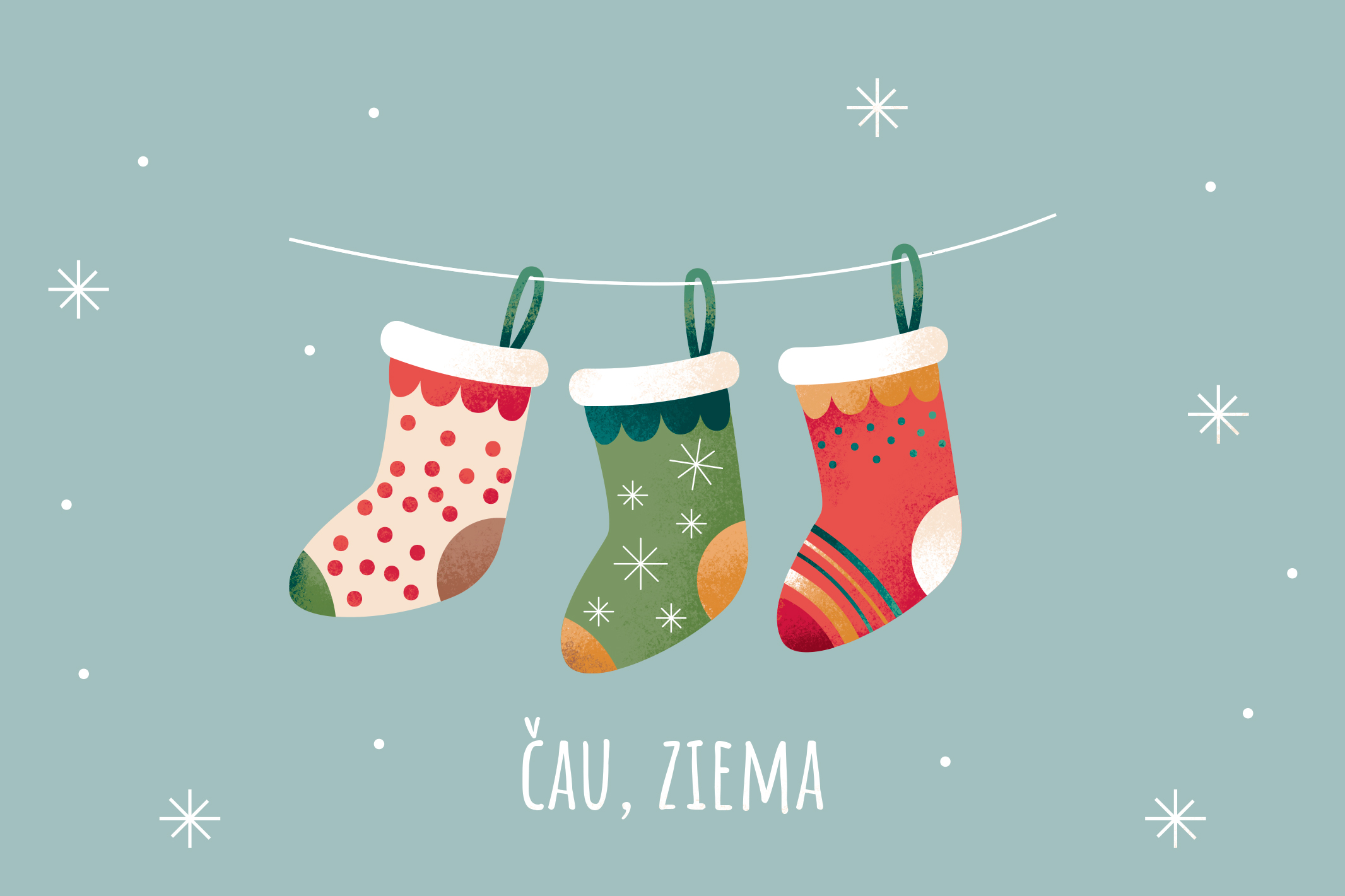 čau, Ziema!