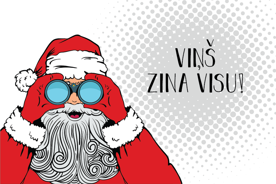 Ziemassvētki viņš zina visu